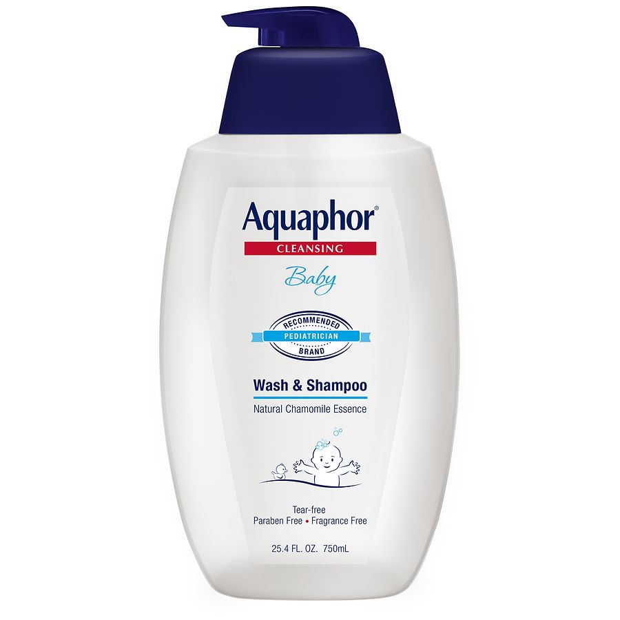 Aquaphor Baby Baby Wash Shampoo Pump Unscented Walgreens