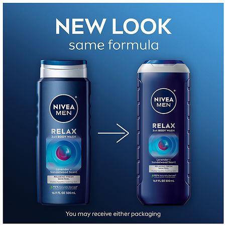 Nivea Men Relax 3-in-1 Body Wash | Walgreens