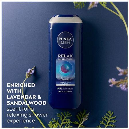 Nivea Men Relax 3-in-1 Body Wash | Walgreens