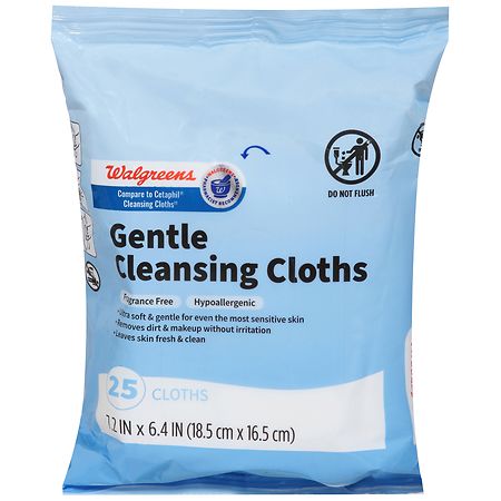 Walgreens Gentle Cleansing Cloths