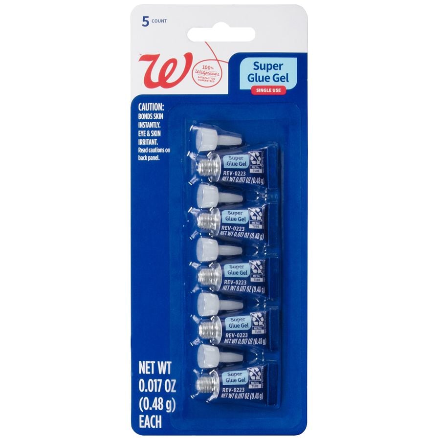 Walgreens Super Glue Gel