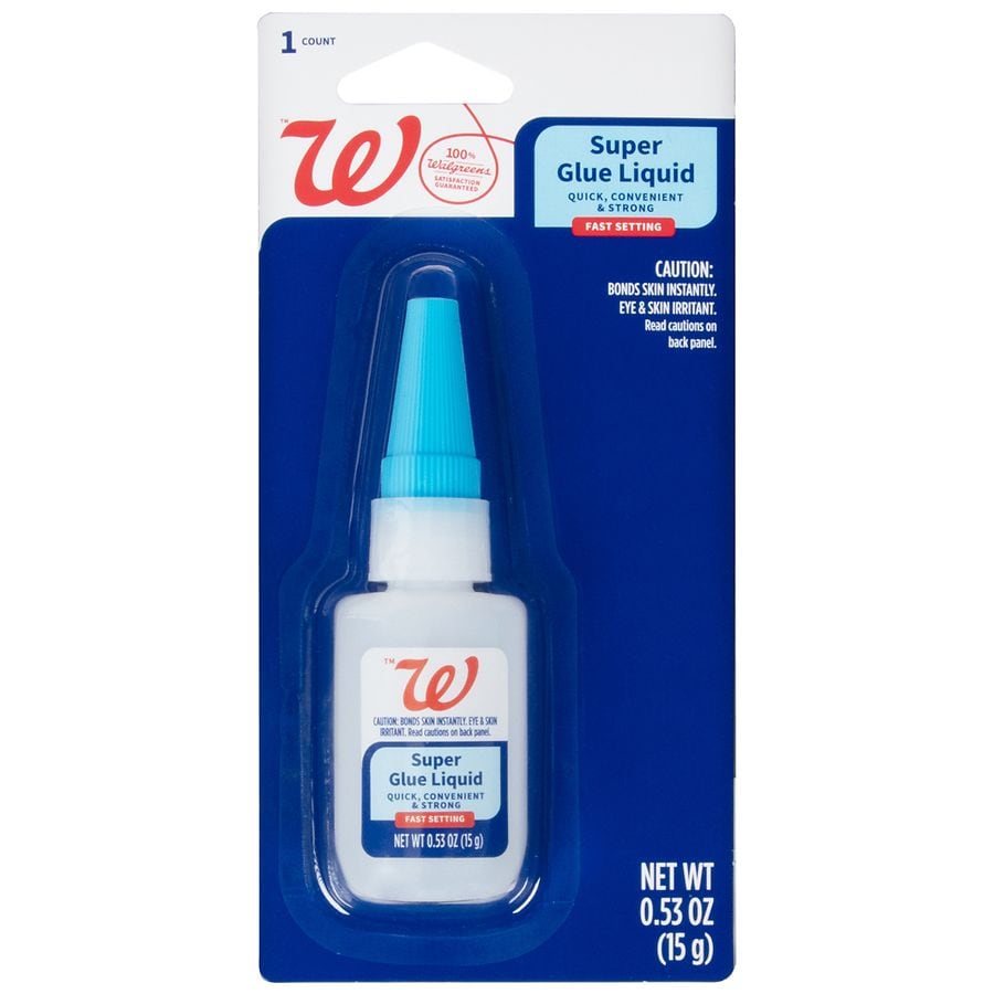 Walgreens Super Glue Liquid Walgreens