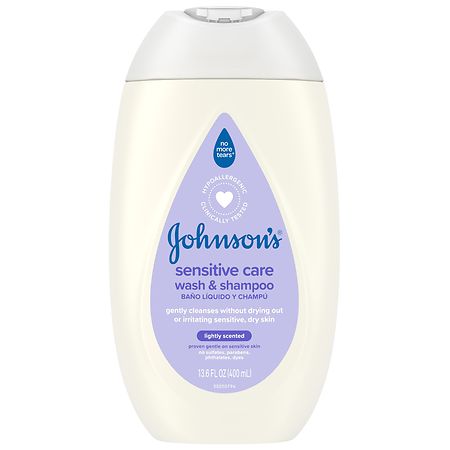 Johnson's Baby Sensitive Care Baby Body Wash & Shampoo