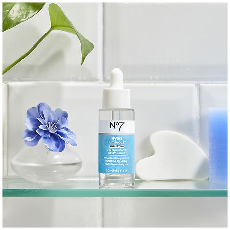 No7 HydraLuminous+ 2% Hyaluronic Acid Serum | Walgreens