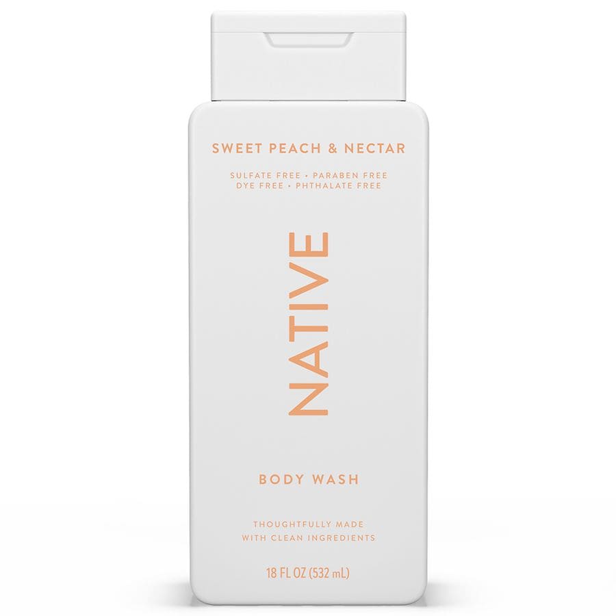 Native Body Wash Sweet Peach & Nectar | Walgreens