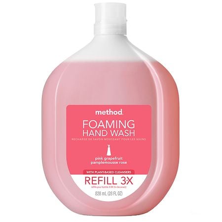 Method Foaming Hand Wash Refill Pink Grapefruit