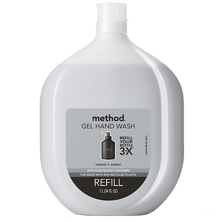 Method Premium Gel Hand Wash Refill Vetiver & Amber
