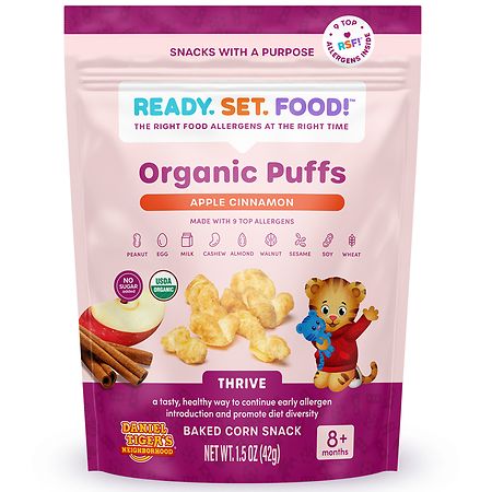 Ready, Set, Food! Organic Puffs