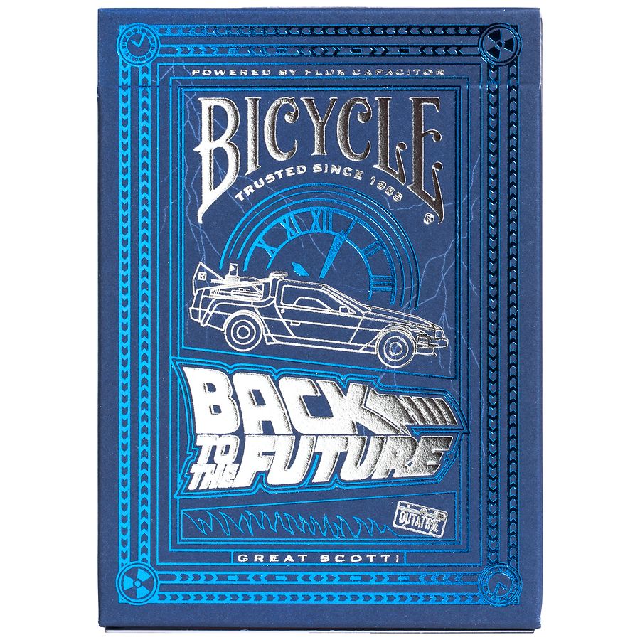 Bicycle Back To The Future Playing Cards Walgreens