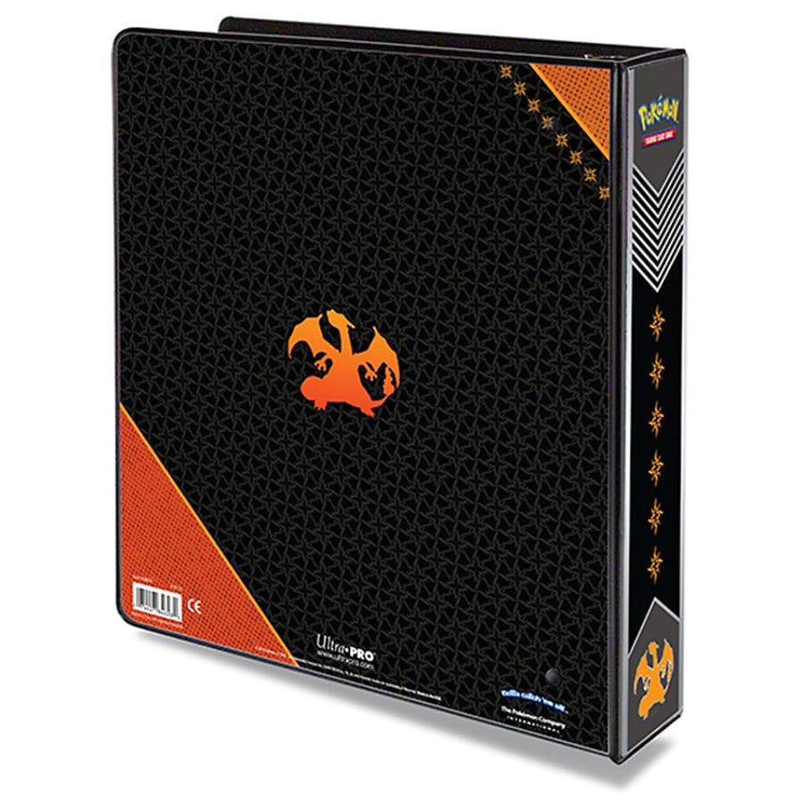charizard pokemon card binder Ultra Pro Pokmon Mega 2-Inch Album : Toys & Games Binder with Mega Charizard X and Mega Charizard Y artwork Holds up to 360 standard Scorching Charizard Premium Zip Binder