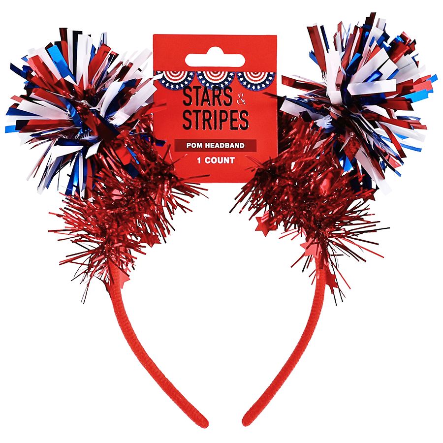 Stars & Stripes Pom Headband Walgreens