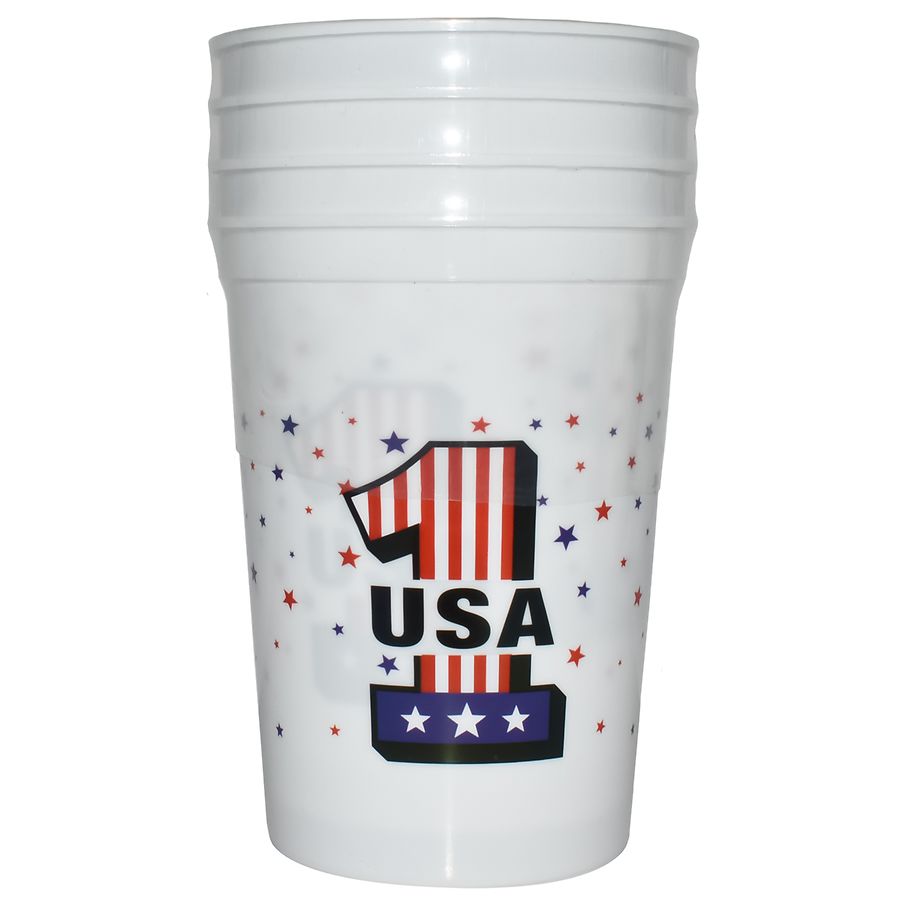 Stars & Stripes USA Plastic Cups Walgreens