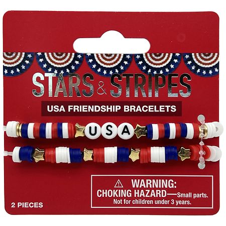 Stars & Stripes USA Friendship Bracelets