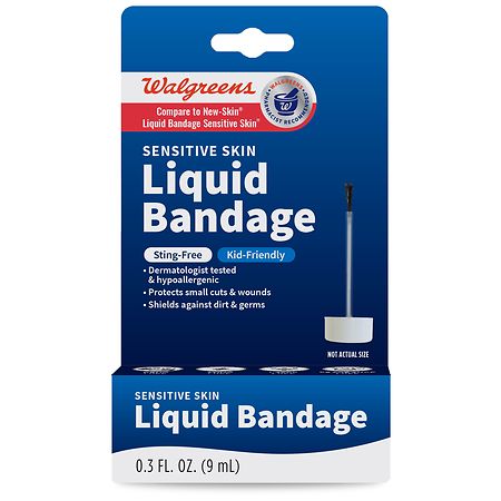 Walgreens Liquid Bandage Sensitive Skin