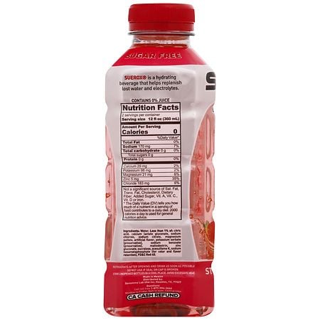 SueroX Electrolyte Beverage Strawberry-Kiwi Punch | Walgreens