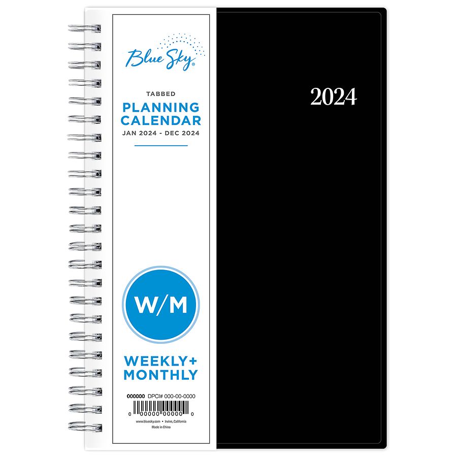 Blue Sky 2024 Weekly + Monthly Planning Calendar | Walgreens