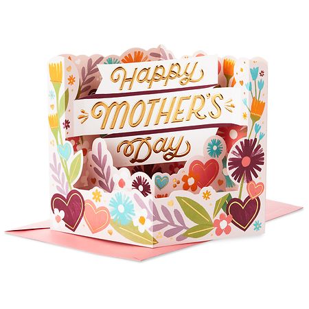 Hallmark 3D Pop-Up Mother's Day Card (Amazing Women Make Amazing Moms), S28