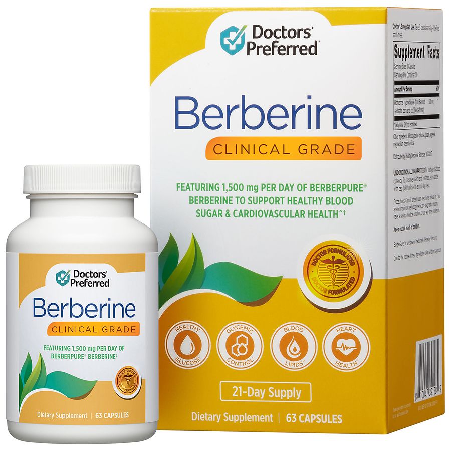 Doctors' Preferred Berberine Capsules | Walgreens