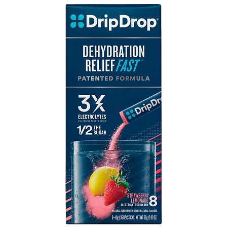 DripDrop Electrolyte Powder Strawberry Lemonade
