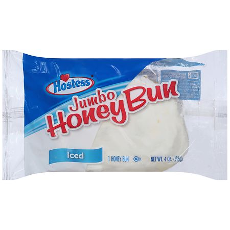 HOSTESS Jumbo Honey Bun Iced