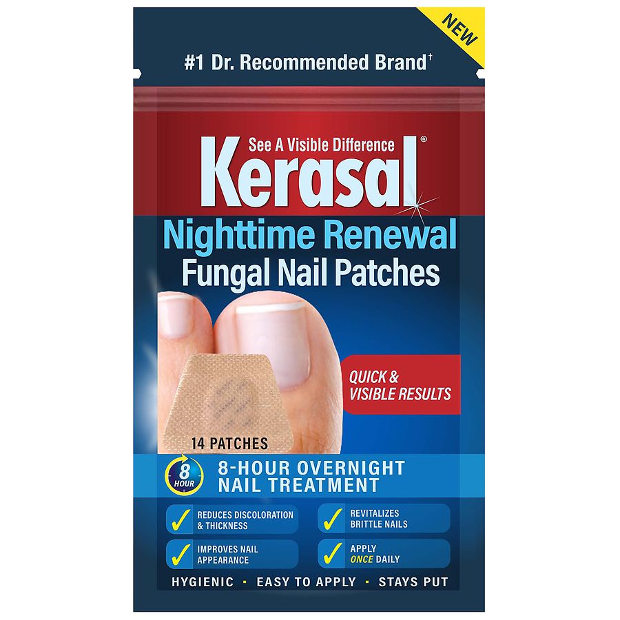 Kerasal Fungal Nail Renewal Nighttime Nail Patches Walgreens
