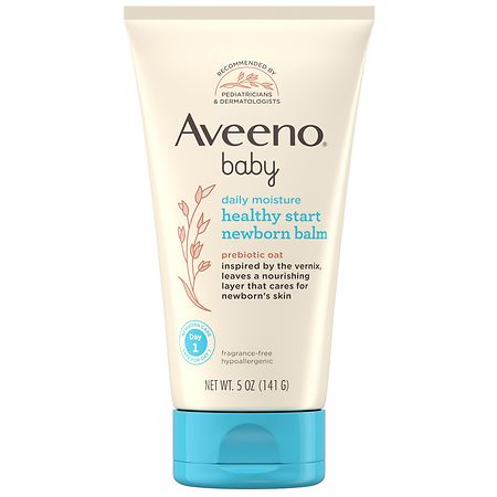 Aveeno Baby Healthy Start Newborn Body Balm, Hypoallergenic Fragrance-Free