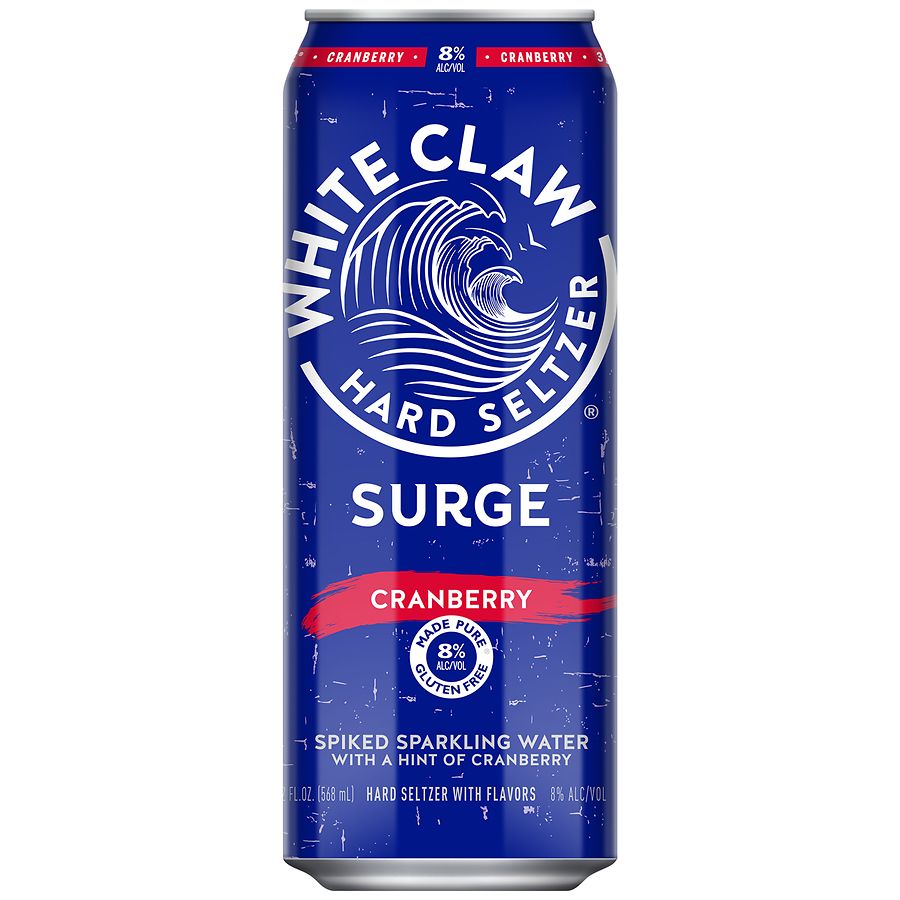 White Claw Surge Hard Seltzer Cranberry | Walgreens