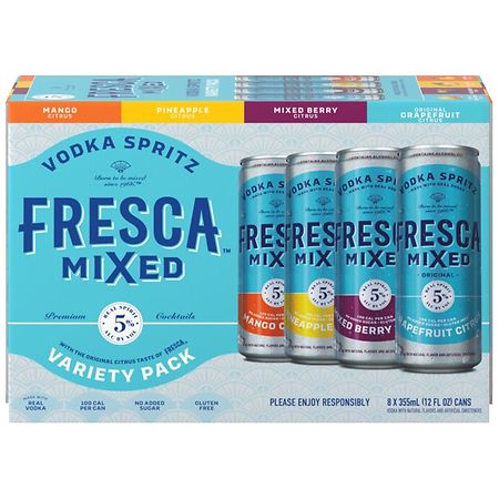 Fresca Mixed Variety Pack Vodka Spritz