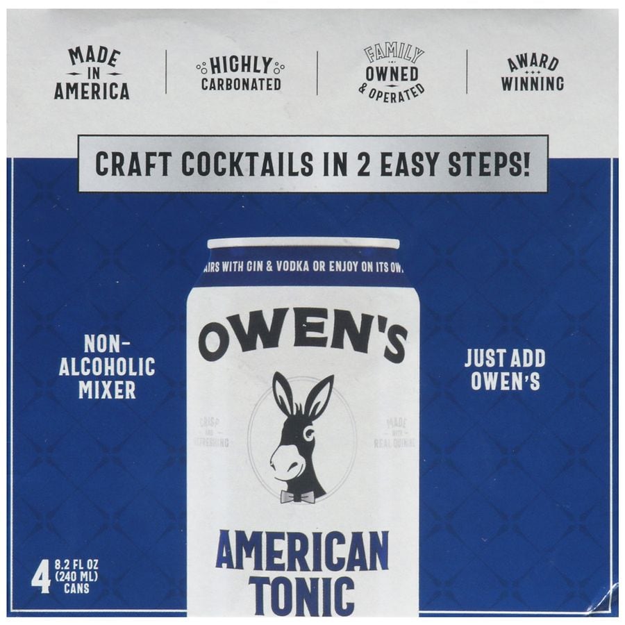 Owen's NonAlcoholic American Tonic Cocktail Mixer Walgreens
