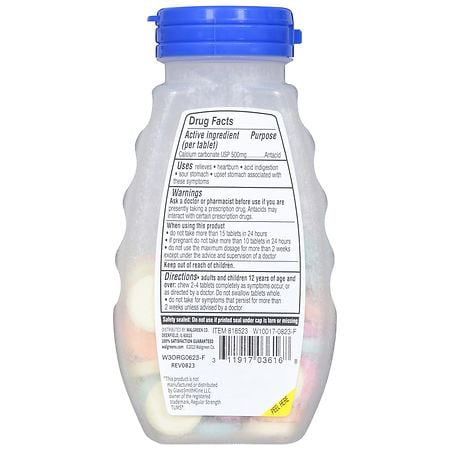 Walgreens Antacid Tablets 500