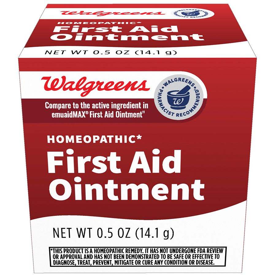 Walgreens First Aid Ointment Walgreens