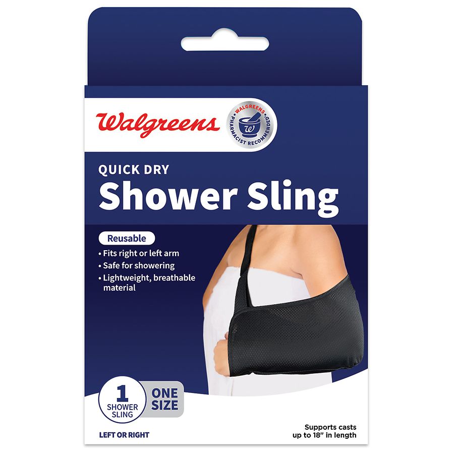 Walgreens Quick Dry Shower Sling One Size Walgreens