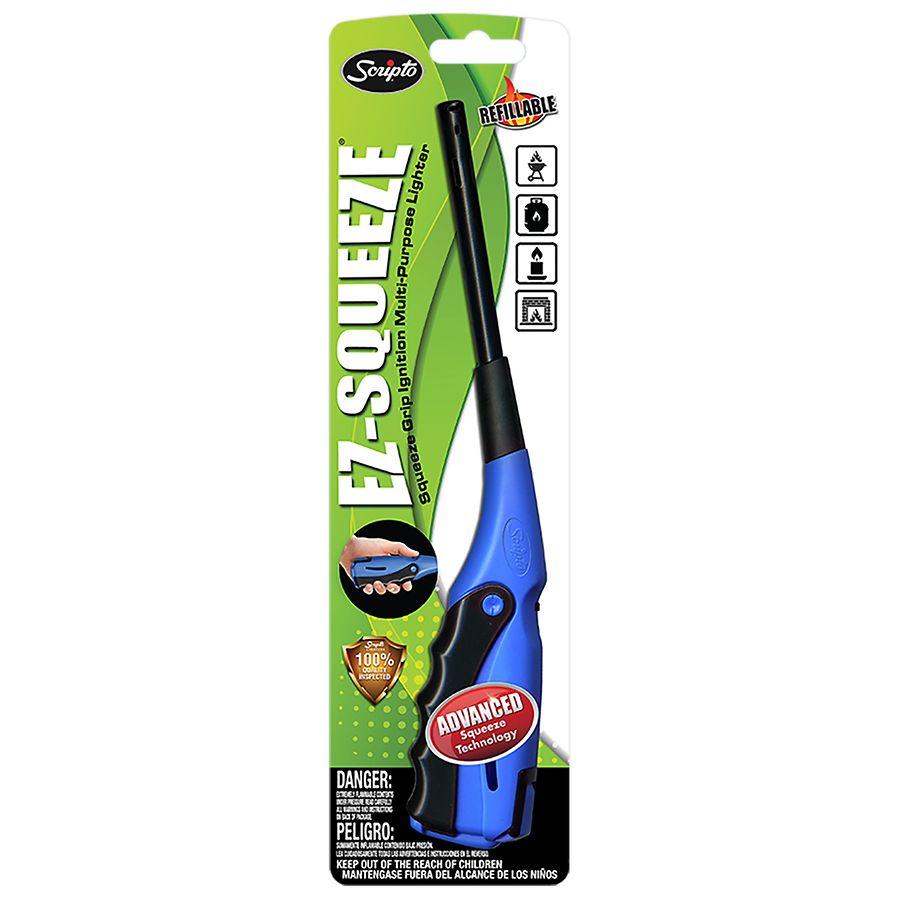 Scripto EZ Squeeze Utility Lighter Multi Walgreens