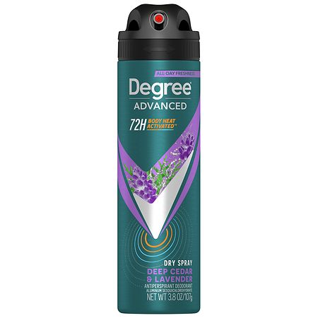 Degree Advanced Antiperspirant Deodorant Dry Spray Deep Cedar & Lavender