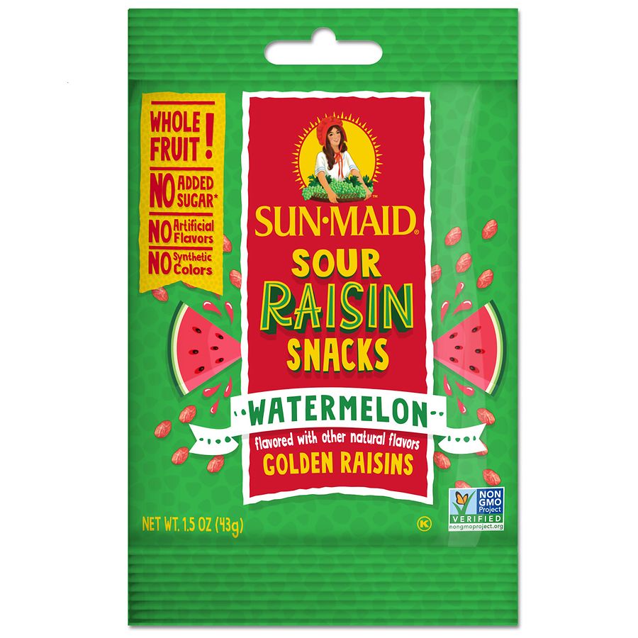 SunMaid Fruity Sour Raisin Snack Walgreens