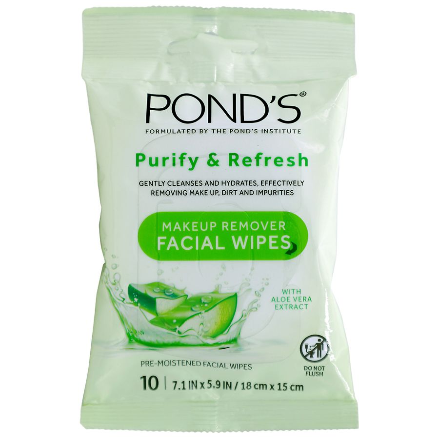 Pond's Makeup Remover Facial Wipes Walgreens