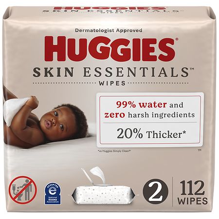 Huggies Skin Essentials Baby Wipes - 112ct - 3pk