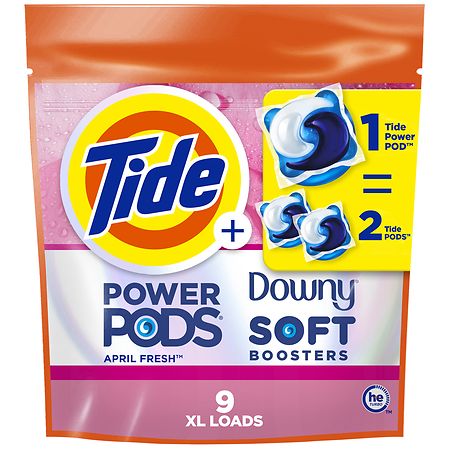 Tide Power PODs With Downy April Fresh