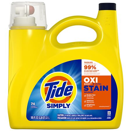 Tide Simply Oxi Boost + Ultra Stain Release