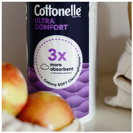 Cottonelle Ultra Comfort Toilet Paper, Strong Toilet Tissue Mega Rolls