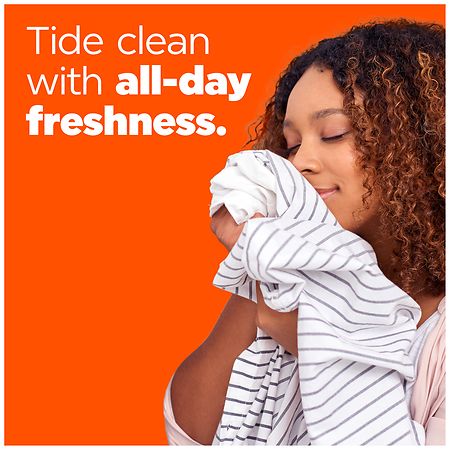 Tide Plus Febreze Freshness Liquid Laundry Detergent Spring & Renewal