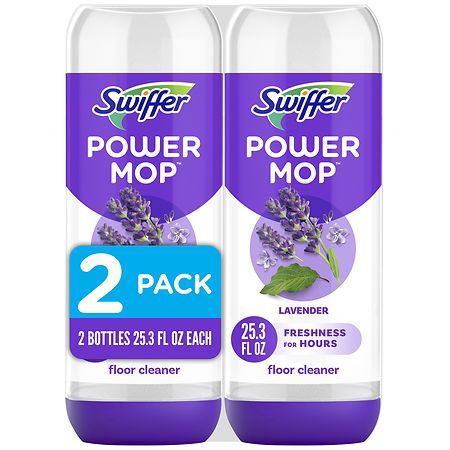 Swiffer PowerMop Floor Cleaning Solution Lavender