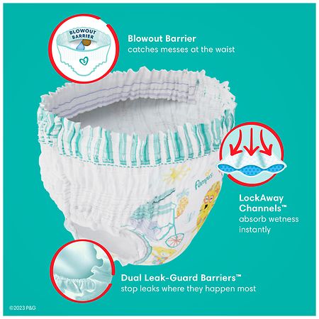Pampers Cruisers 360 Pull-On Diapers, Babyproof Up to 100