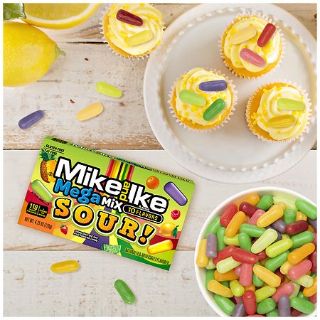 Mike and Ike Mega Mix Chewy Candy Sour | Walgreens
