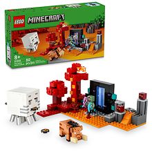 Lego Minecraft The Nether Portal Ambush 21255 | Walgreens