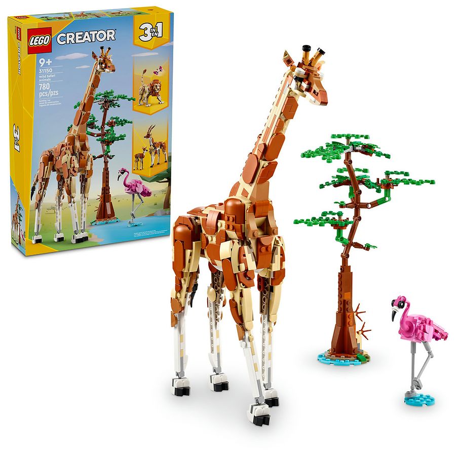 Lego Creator Wild Safari Animals 31150 | Walgreens