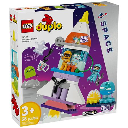 Duplo 3 in 1 Space Shuttle Adventure 10422 | Walgreens