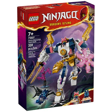 Lego Ninjago Sora's Elemental Tech Mech 71807 | Walgreens