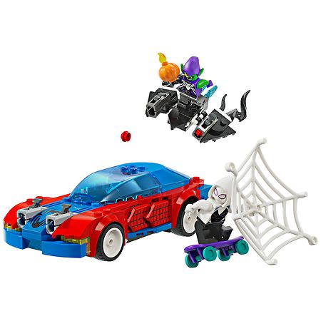 Lego Super Heroes Spider-Man Race Car & Venom Green Goblin 76279