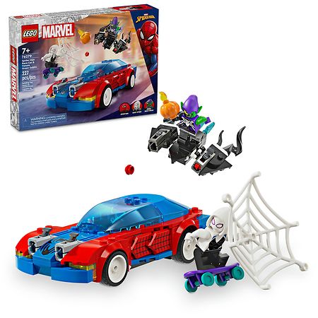 Lego Super Heroes Spider-Man Race Car & Venom Green Goblin 76279